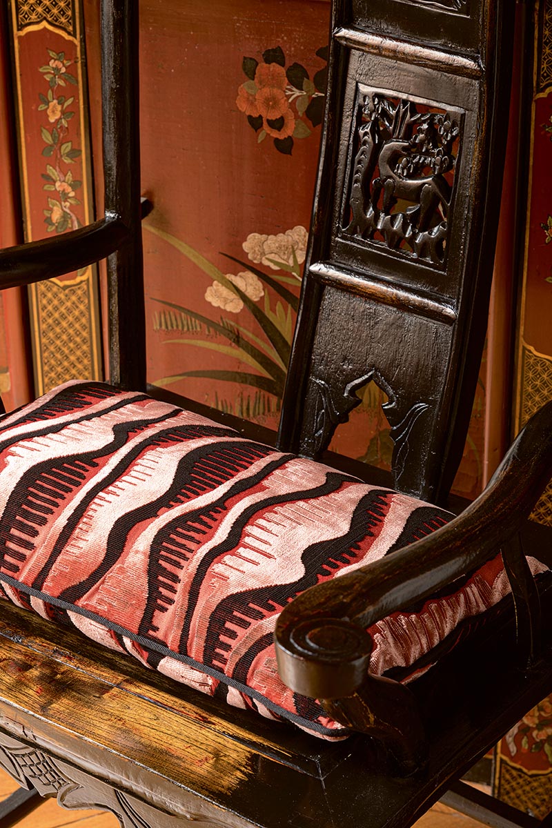 Shinto Fabric by Pierre Frey shown in a room setting (view 2)