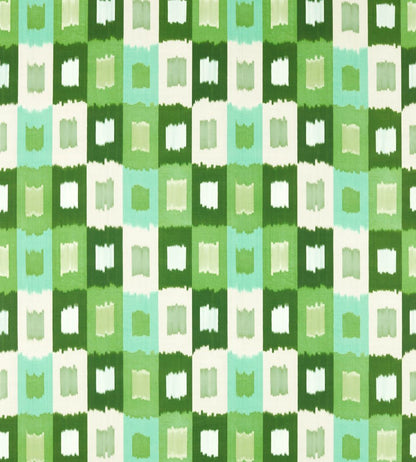 Shiruku Fabric by Harlequin Emerald / Forest / Silver Willow