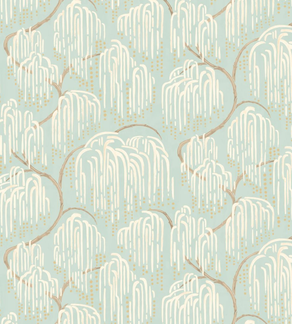 Shizu Wallpaper by Ohpopsi Seafoam