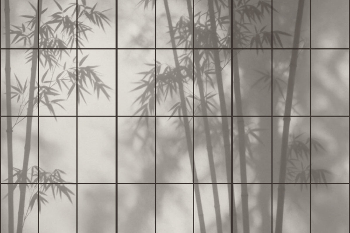 Shoji Grey mural by Hovia