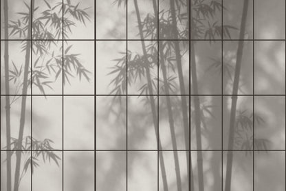 Shoji Grey mural by Hovia