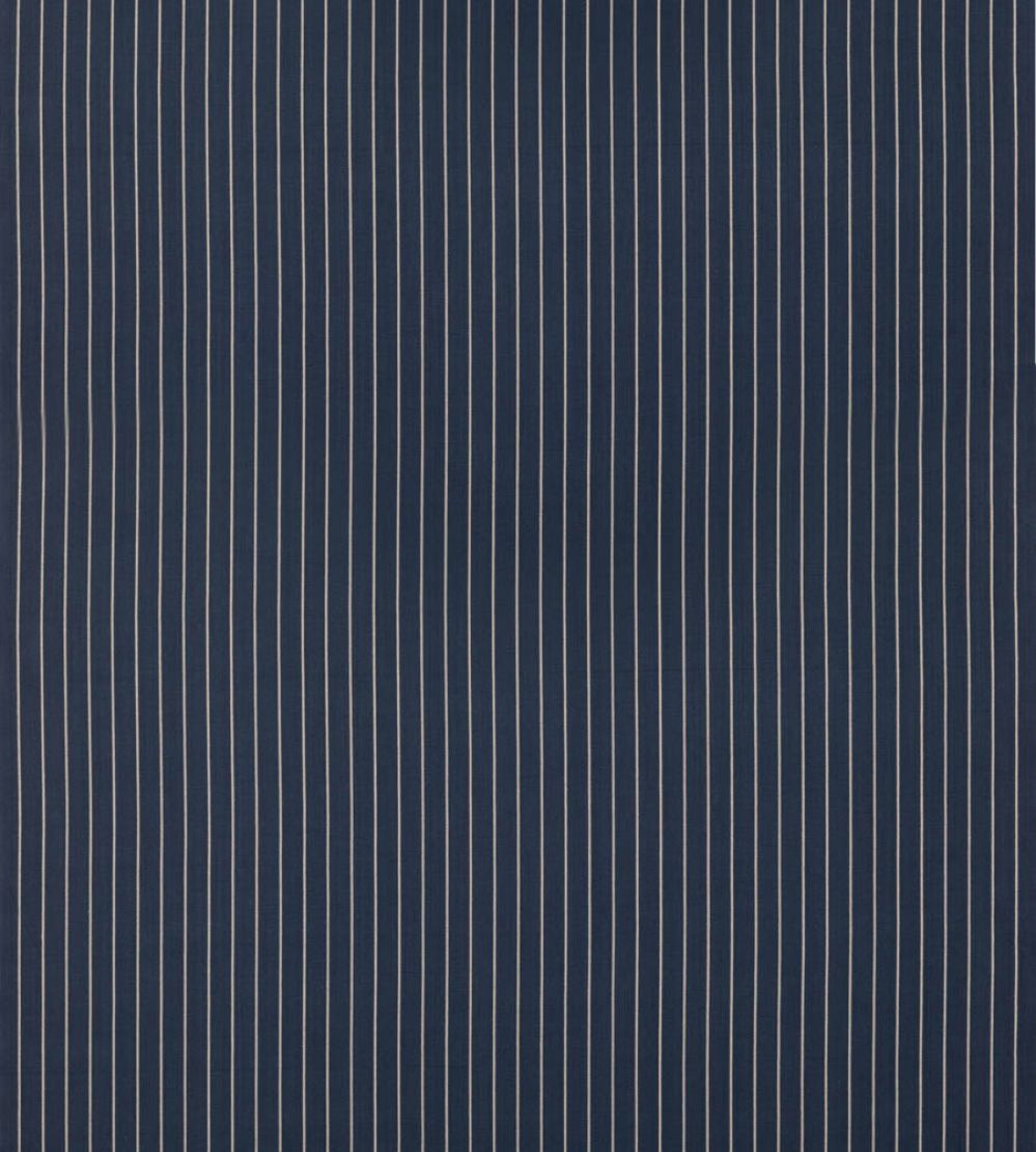 Shoreham Stripe Fabric by Mulberry Home Indigo