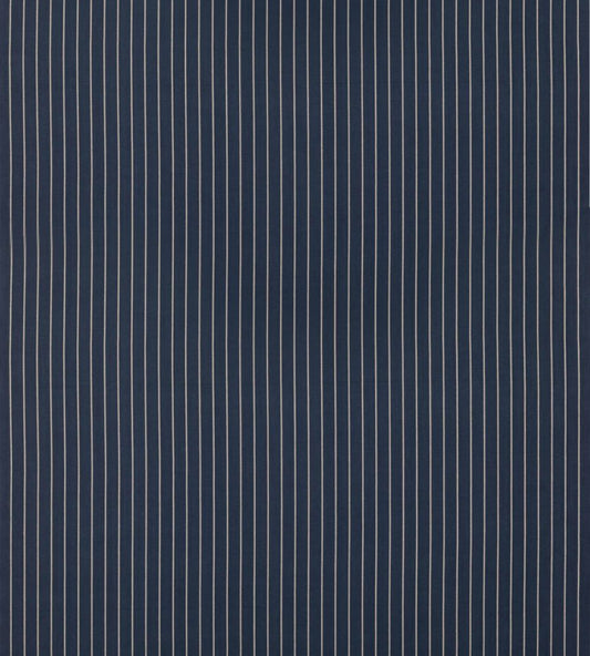 Shoreham Stripe Fabric by Mulberry Home Indigo