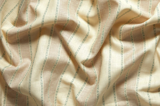 Sifnos Fabric by Flora Soames in Violet