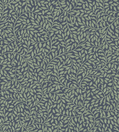 Sigfrid Wallpaper by Sandberg Classic Blue