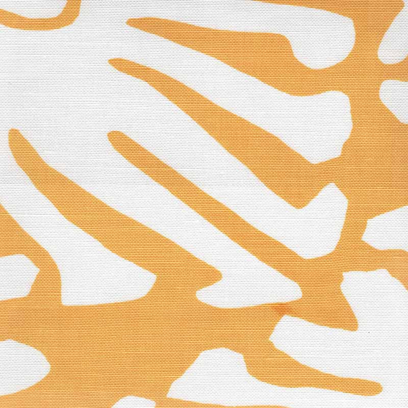 Sigourney Large Scale Reverse Yellow fabric by China Seas