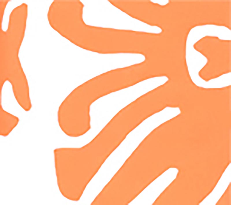 Sigourney Light Orange wallpaper by China Seas