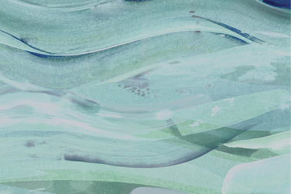 Silk Blue mural by Hovia