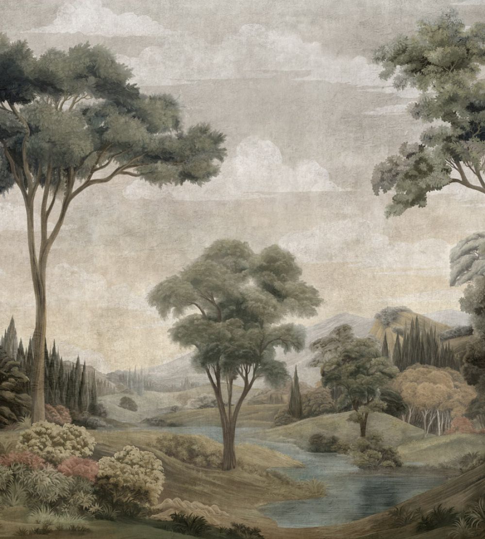 Silk Route Mural by Coordonne Sage