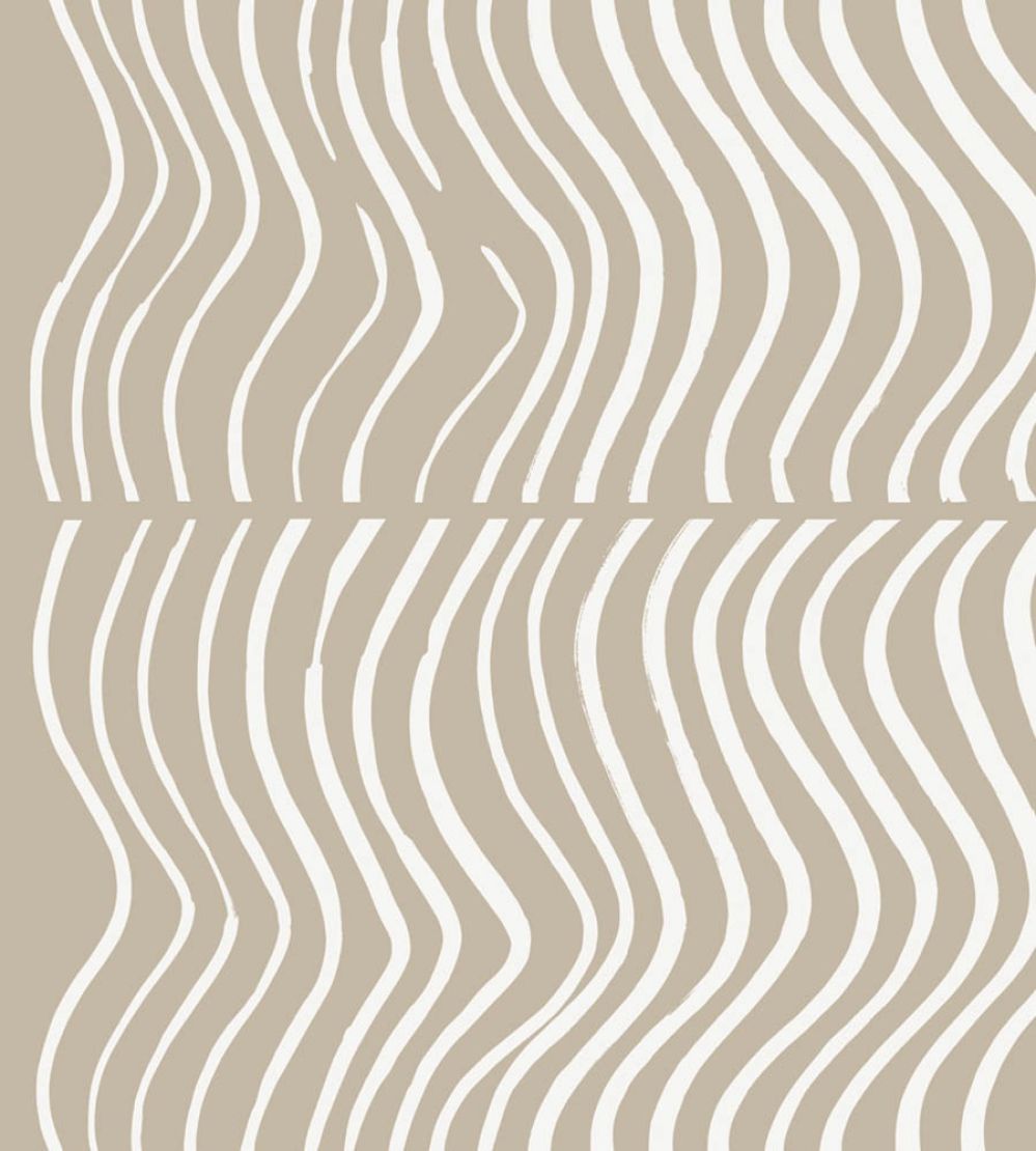 Silkkikuikka Wallpaper by Marimekko Neutral