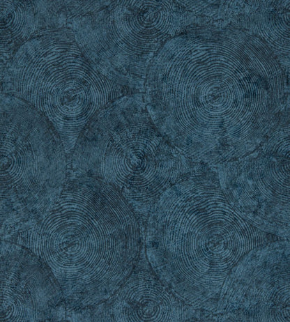 Silvan Wallpaper by Clarke & Clarke Midnight
