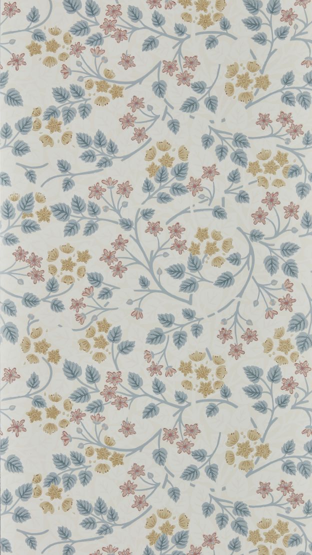 Silver Lime Wallpaper by Sanderson Gritstone/Rose