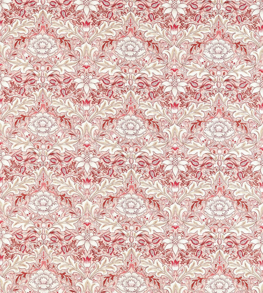 Simply Severn Fabric by Morris & Co Madder / Russet