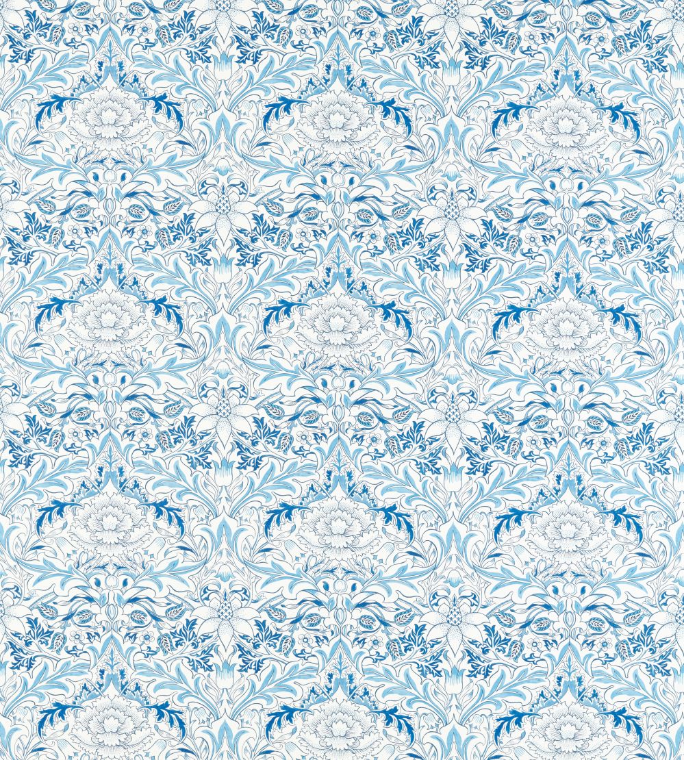Simply Severn Fabric by Morris & Co Woad