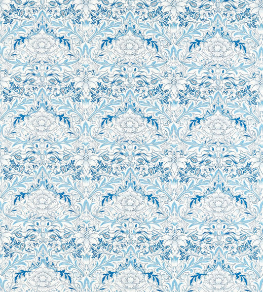 Simply Severn Fabric by Morris & Co Woad