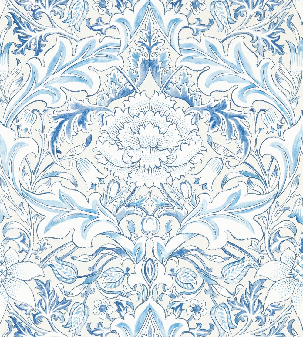 Simply Severn Wallpaper by Morris & Co Woad