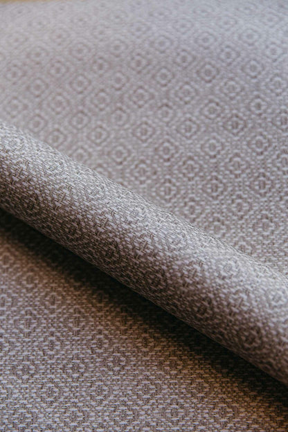 Sisal wallpaper by Coordonné in Arroz/Beige, shown in a styled room