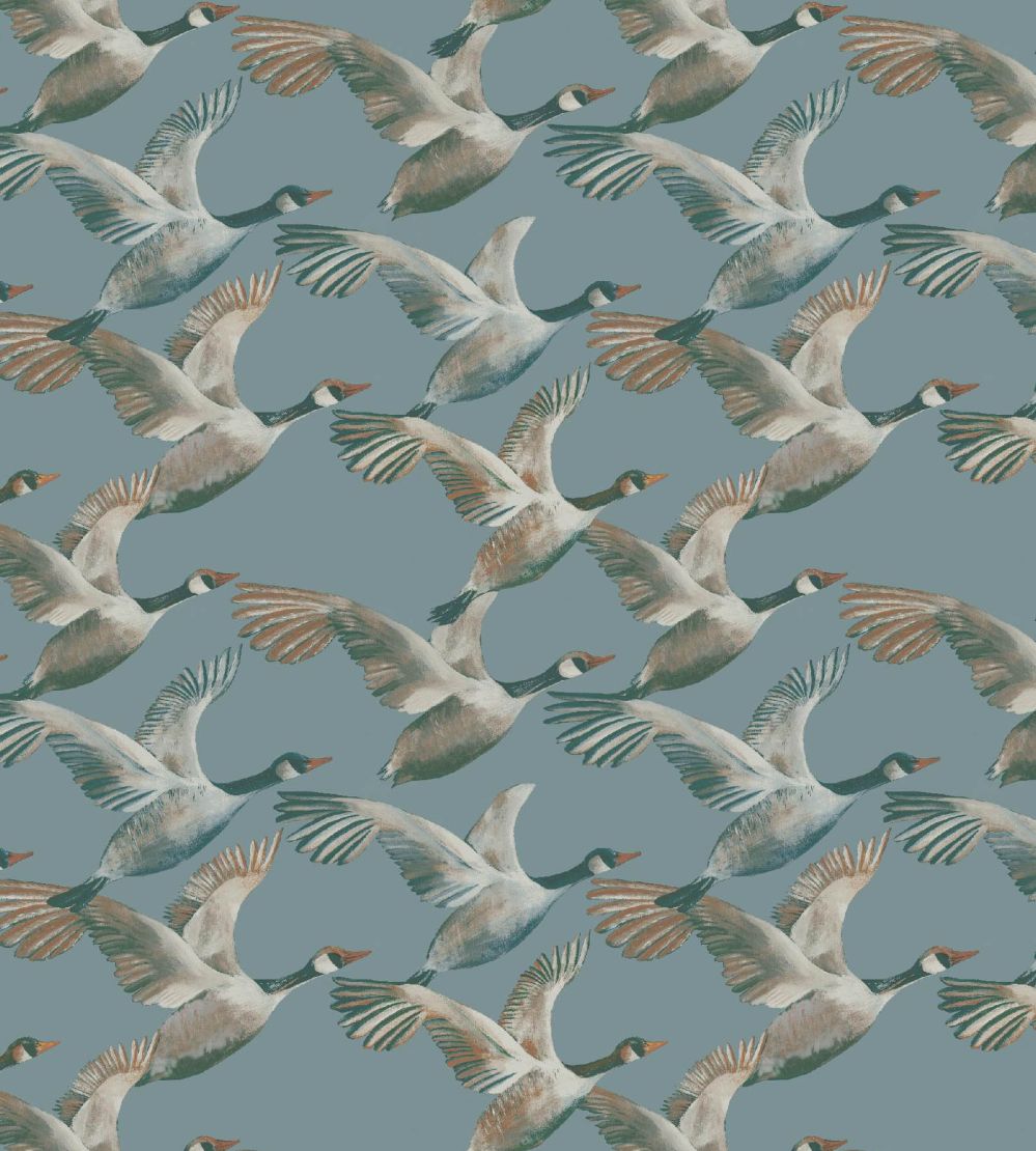 Skein Wallpaper by Arley House Duck Egg