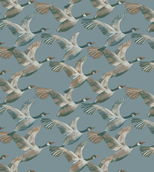 Skein Wallpaper by Arley House Duck Egg