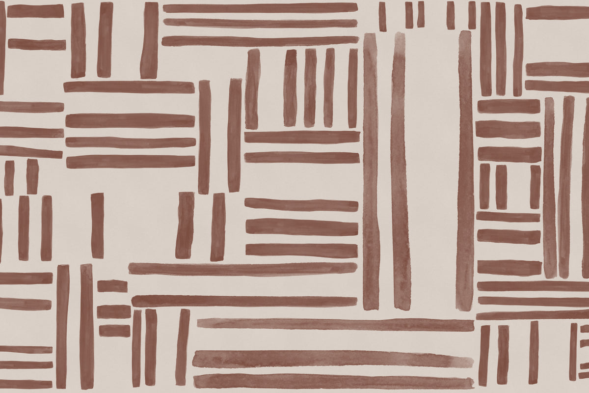 Skript Terracotta mural by Hovia