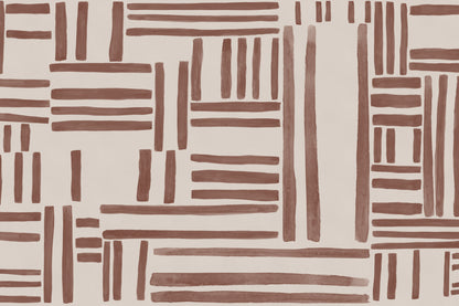 Skript Terracotta mural by Hovia