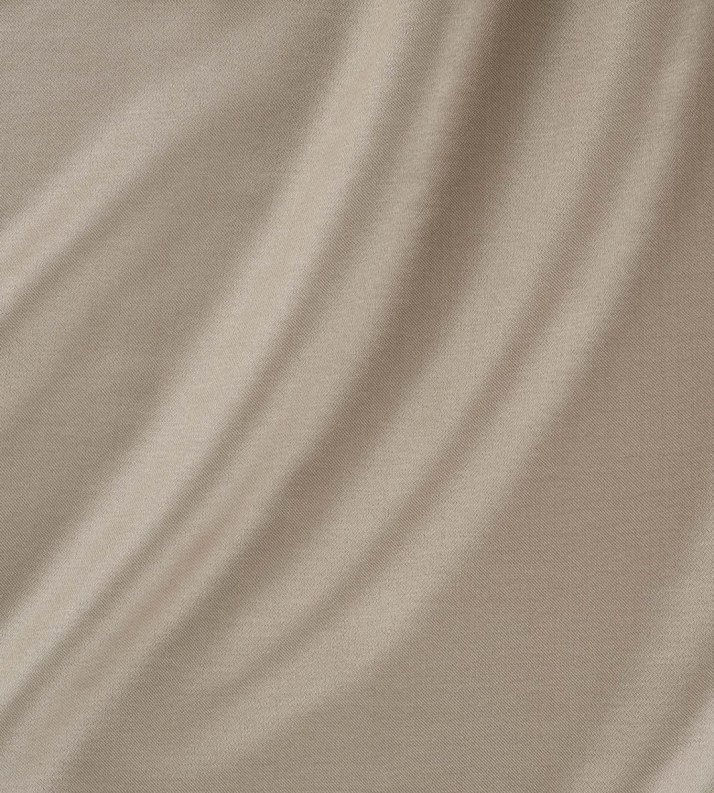 Sloane Silk Fabric by James Hare Earthnut