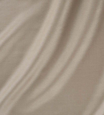 Sloane Silk Fabric by James Hare Earthnut