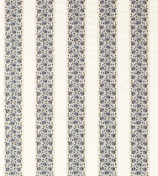 Sloe Blossom Fabric by Sanderson Woad/Porcelain