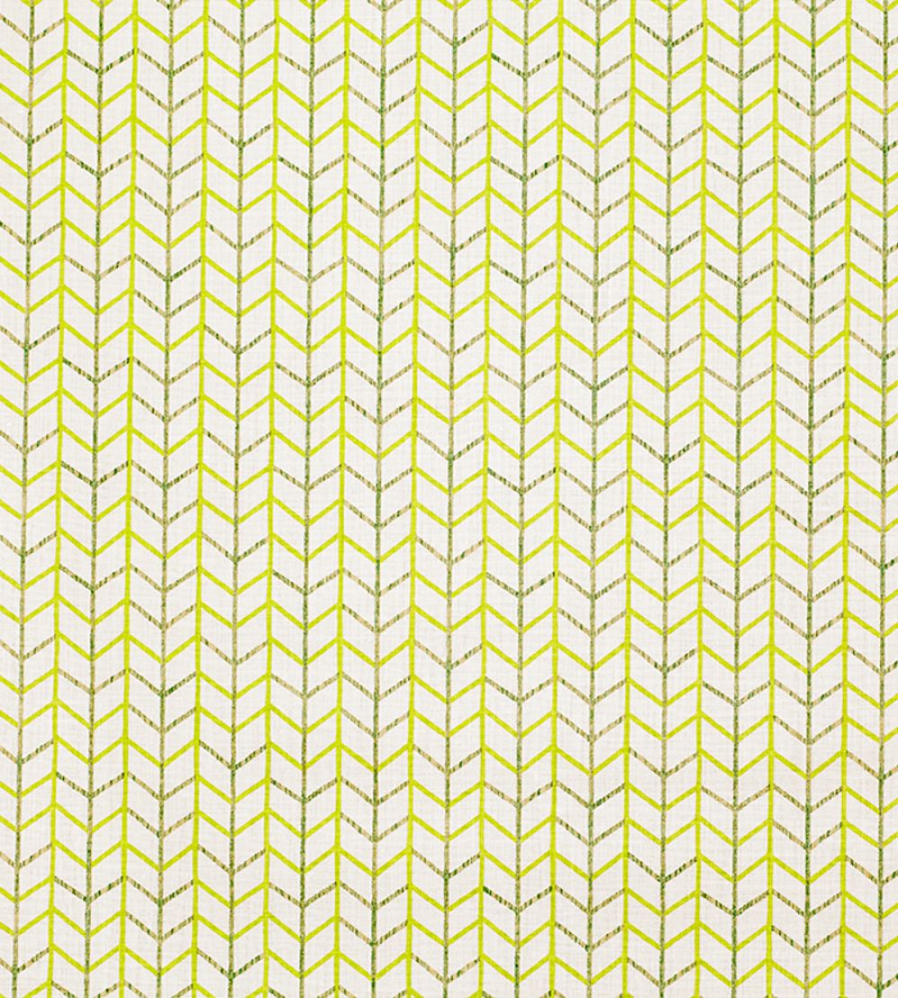 Small Way Fabric by Christopher Farr Cloth Lemon
