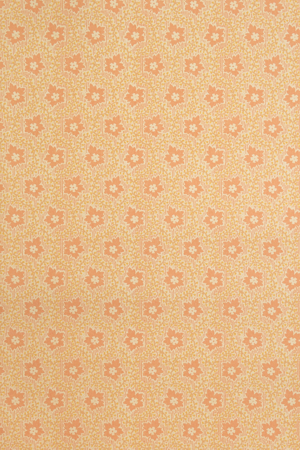 Soapberry Wallpaper by Jean Monro in Shrimp