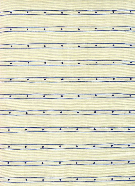 Soho Pacific Blue New Navy on Tint fabric by Alan Campbell