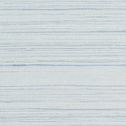 Soho Hemp Grasscloth Wallpaper by Phillip Jeffries in Blue And Grey (PJ 5282)