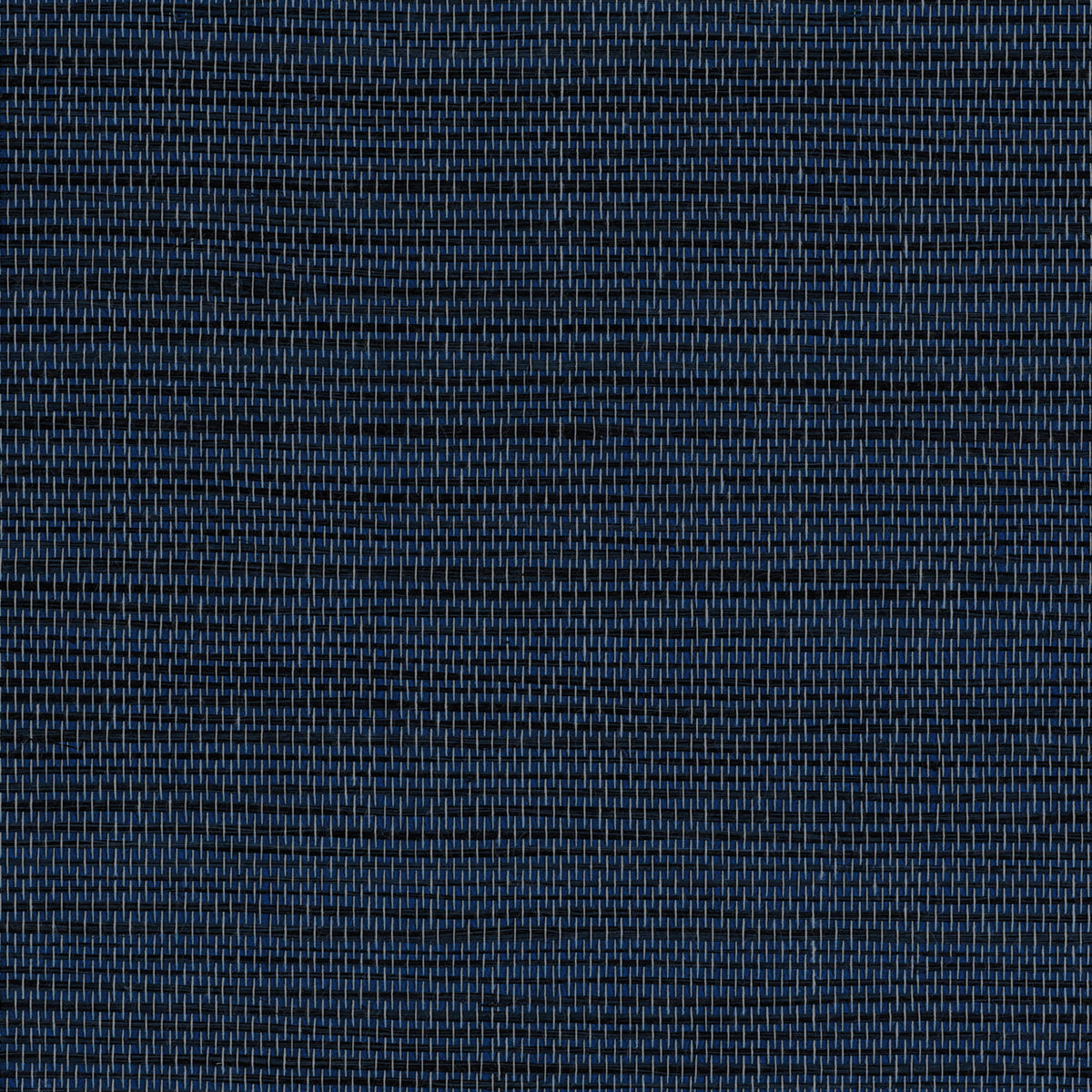 Soho Hemp Grasscloth Wallpaper by Phillip Jeffries in Blue Blossom (PJ 5546)
