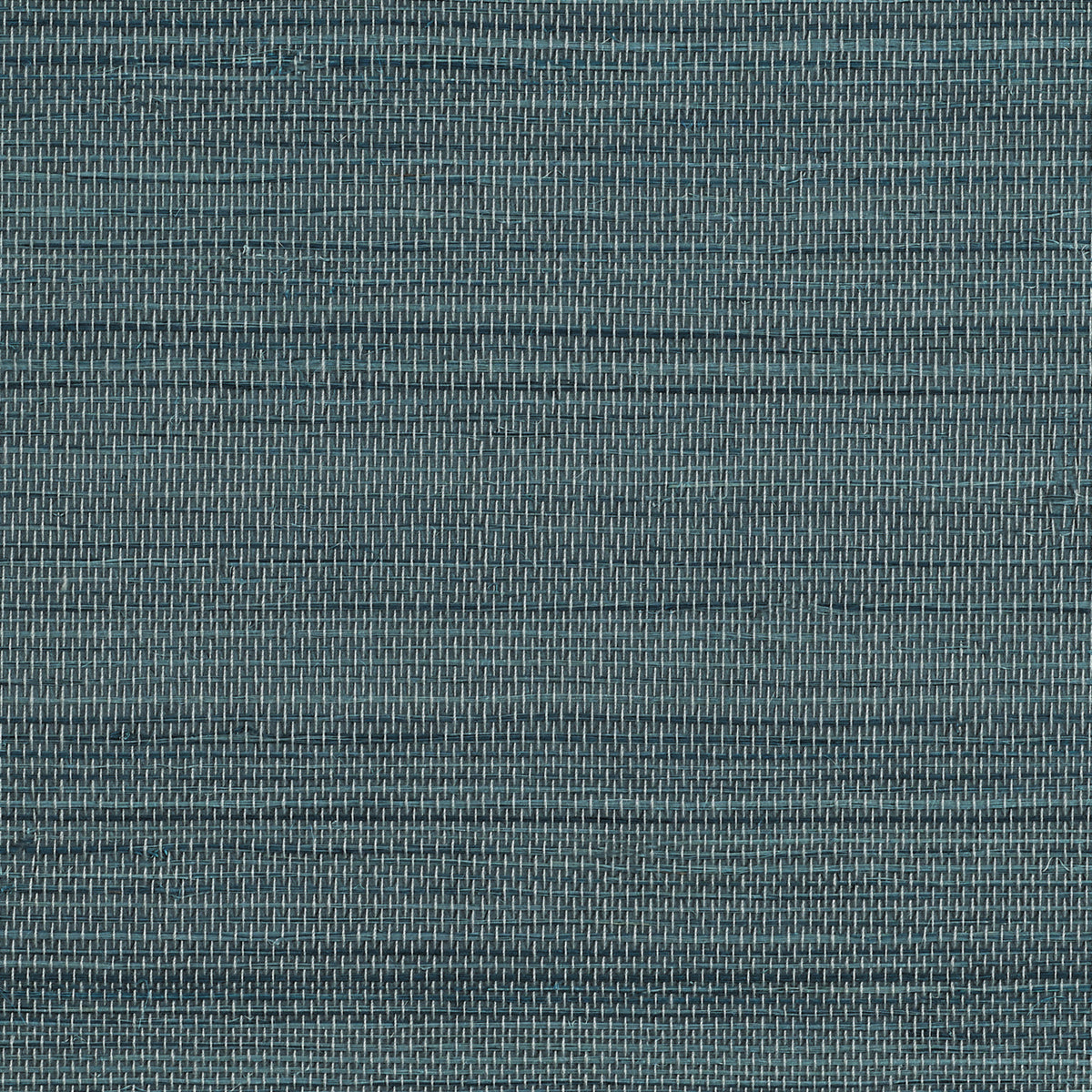 Soho Hemp Grasscloth Wallpaper by Phillip Jeffries in Broadway Blues (PJ 5508)