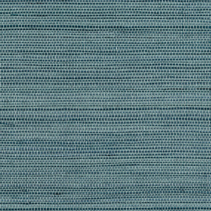 Soho Hemp Grasscloth Wallpaper by Phillip Jeffries in Teal Dynasty (PJ 5544)