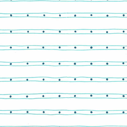 Soho Turquoise Navy wallpaper by Alan Campbell