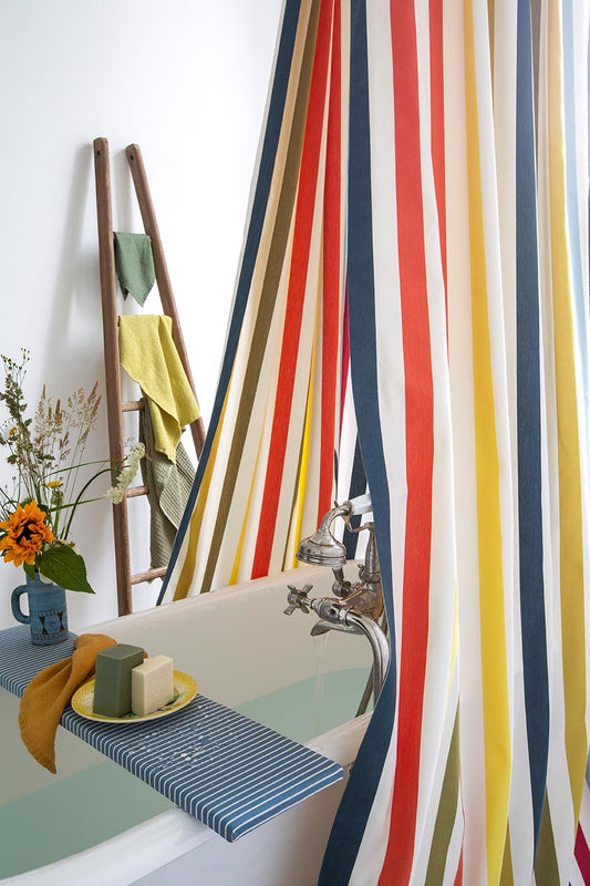 Solarium Fabric by Pierre Frey shown in a room setting (view 1)