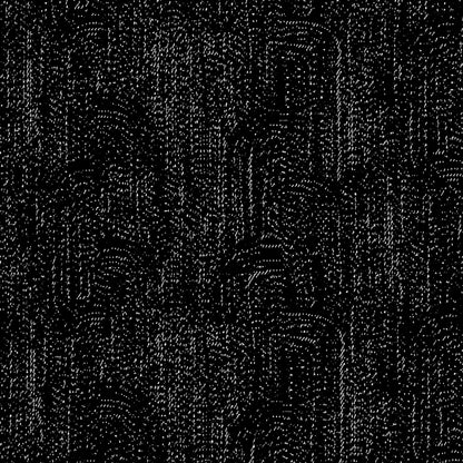 Solaro Fabric by Coraggio in Nero (U98052)