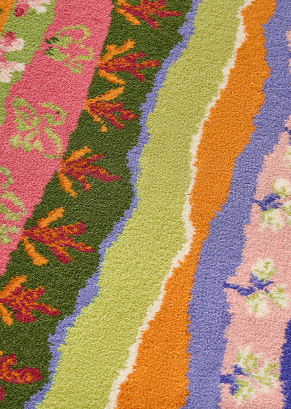 Soliflore Rug by Pierre Frey shown in a room setting (view 2)