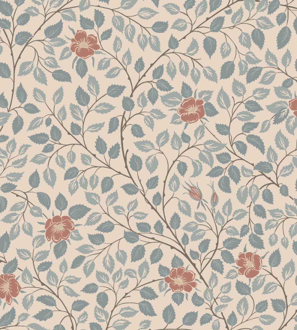 Solliden Wallpaper by Sandberg Blue