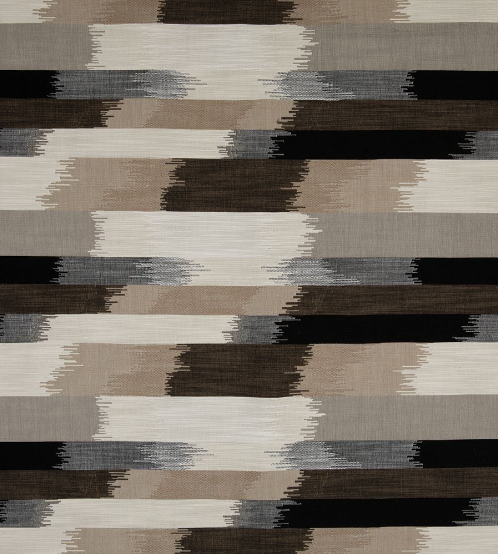 Sombre Performance Fabric by Christopher Farr Cloth Nero