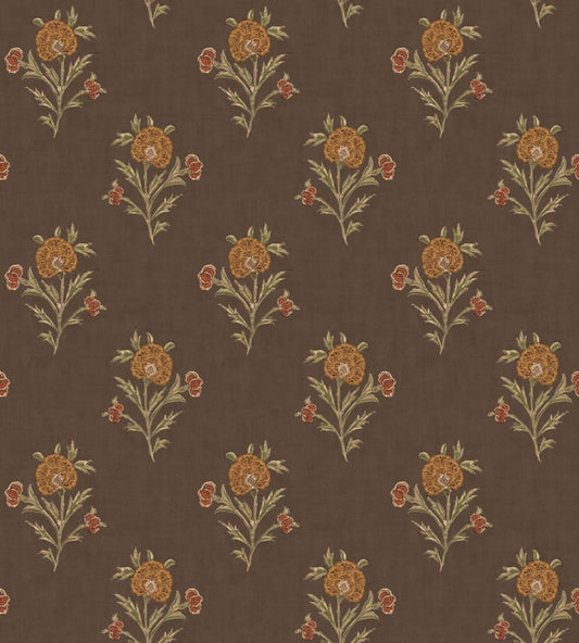 Somerton Wallpaper by Mulberry Home Espresso