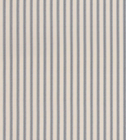 Somerton Stripe Fabric by Mulberry Home Blue