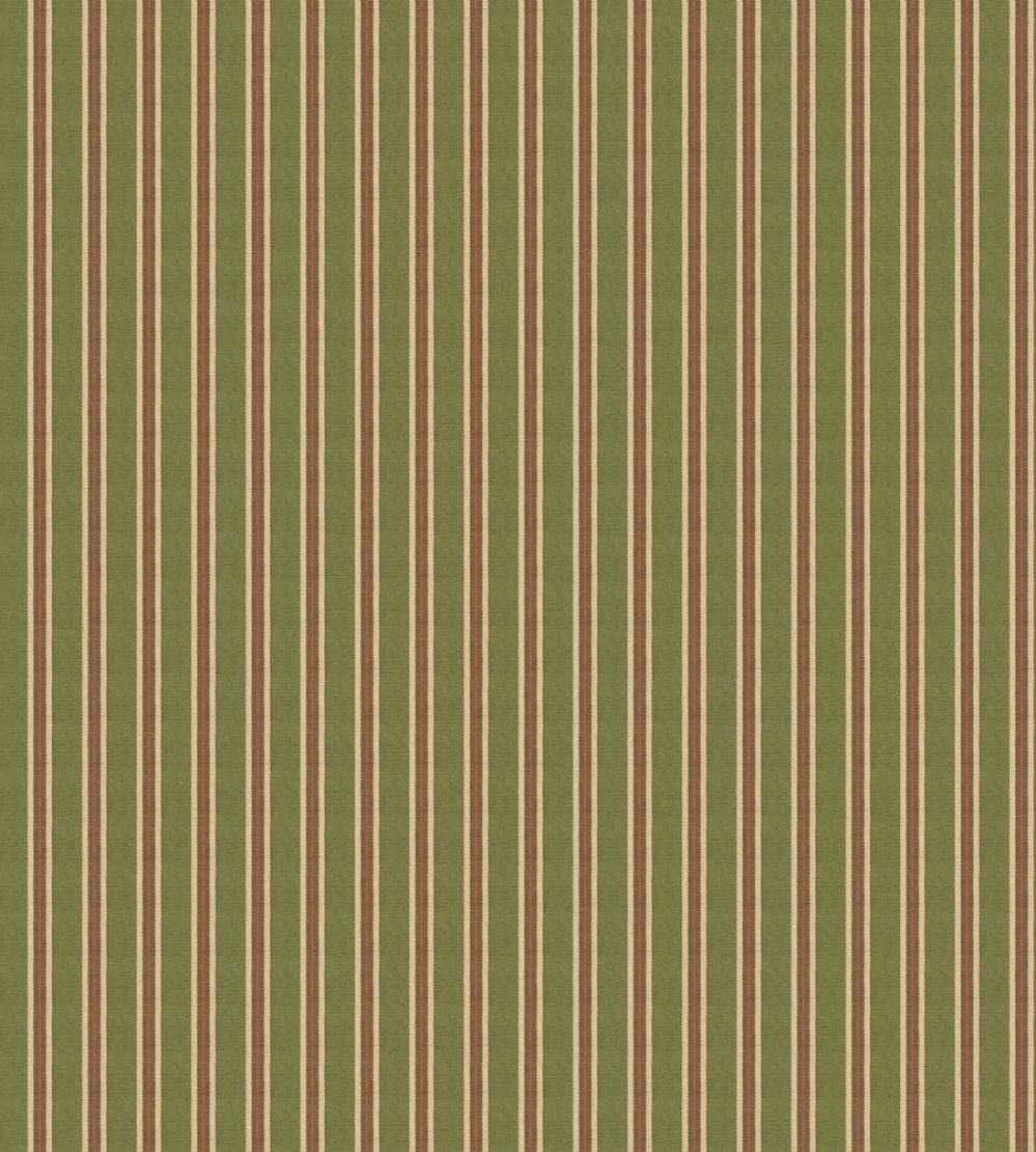 Somerton Stripe Wallpaper by Mulberry Home Green