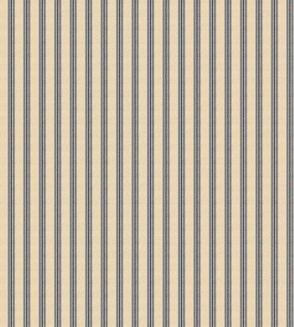 Somerton Stripe Wallpaper by Mulberry Home Indigo