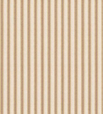 Somerton Stripe Fabric by Mulberry Home Ochre