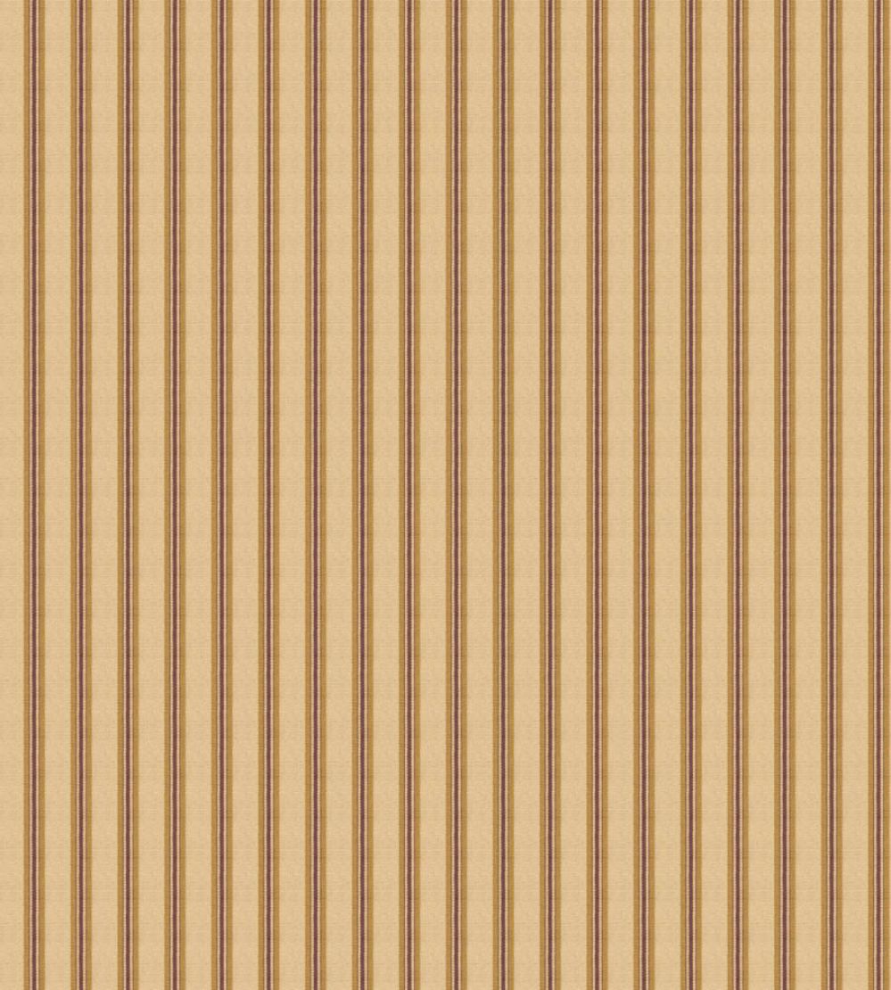 Somerton Stripe Wallpaper by Mulberry Home Ochre