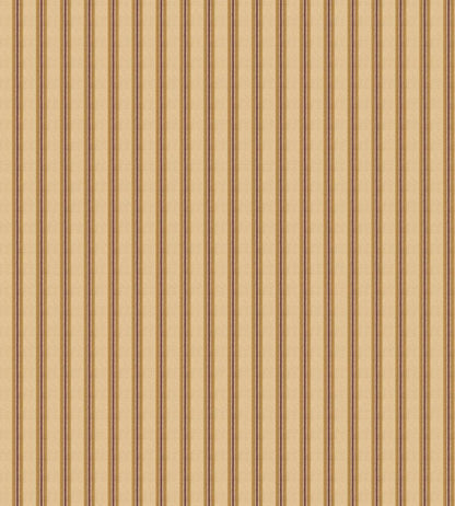 Somerton Stripe Wallpaper by Mulberry Home Ochre