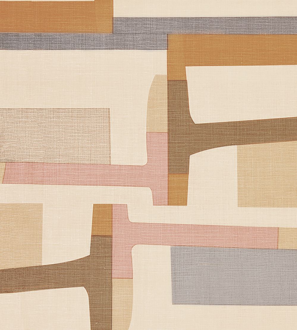 Span Fabric by Christopher Farr Cloth Rose