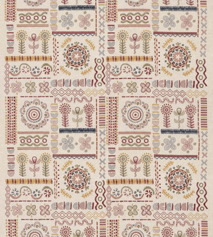 Spin Off Fabric by GP & J Baker Red/Green